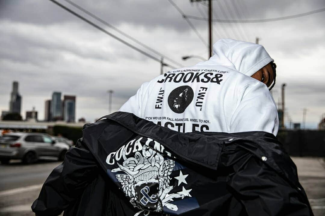 Crooks & Castlesさんのインスタグラム写真 - (Crooks & CastlesInstagram)「// F.W.U OR FALL AGAINST US // @king.jahar  #CROOKS #CASTLES #CROOKSNCASTLES #CROOKSANDCASTLES #CSTC」5月16日 2時44分 - crooksncastles