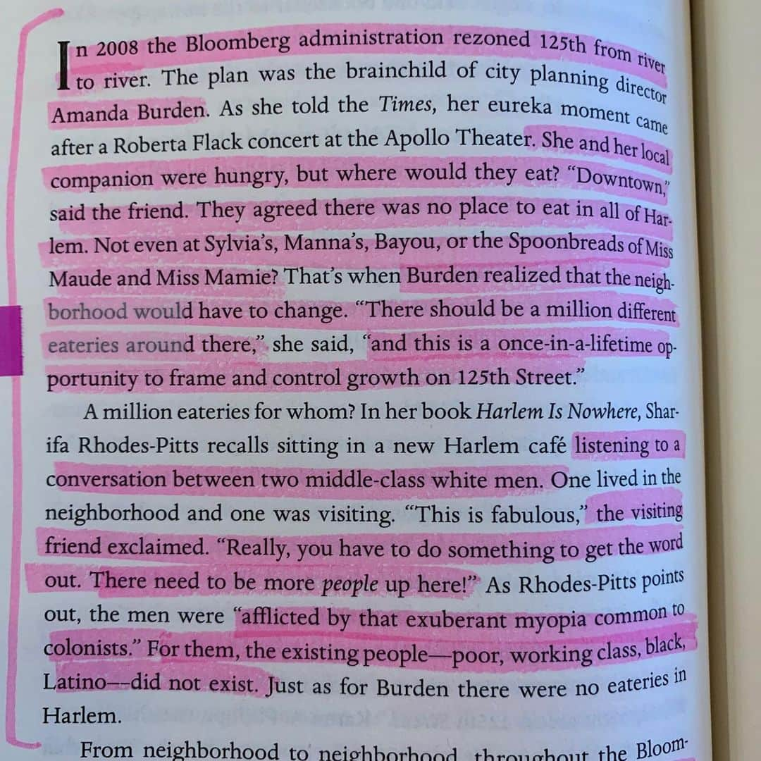 マット・マクゴリーさんのインスタグラム写真 - (マット・マクゴリーInstagram)「"Vanishing New York: How A Great City Lost Its Soul" by Jeremiah Moss ( @mossvanishingnewyork ) # Absolutely loved this book and if you love NYC, I can't recommend this enough. Was having dinner with @moustachemannyc in NYC when we happened upon a bookstore called "Unoppressive Non-Imperialist Bargain Books" which ended up being a fitting place for me to buy this book.  # Growing up in Manhattan (in Chelsea), this book truly shifted much of my understanding of how the City has changed since I was a child.  Yes, NYC is always changing, as Moss says, but what has taken place more recently has been more rapid and unlike any of the previous changes that NYC has seen due to numerous factors...but especially those in power catering to the extremely wealthy, real estate interests, and to corporations at any costs.  # Moss is truly a talented writer and portrays the spirit of the City in a captivating way, mostly through his own stories and the stories of those that he has been in contact with through his work.  It is these personal stories that patch together the depiction of the soul of the city in such a gripping and intimate way.  A fabric that has been and is continuing to be rapidly torn apart as poor and working class people (and especially People of Color) are continuing to be displaced at alarming rates.  This book both rekindled a deep passion for NYC and simultaneously made me angry at what has been and continues to take place.  # On a sidenote, I went to preschool in the basement of the McBurney YMCA a few blocks from where I grew up (which has since become a few different gyms). It wasn't until reading this book that I learned that the Village People's YMCA song was based on the YMCA where I went to preschool.  So much incredible history to be learned from this book. #VanishingNewYork #JeremiahMoss # My Booklist:  bit.ly/mcgreads (link in bio) #mcgreads」5月16日 3時02分 - mattmcgorry