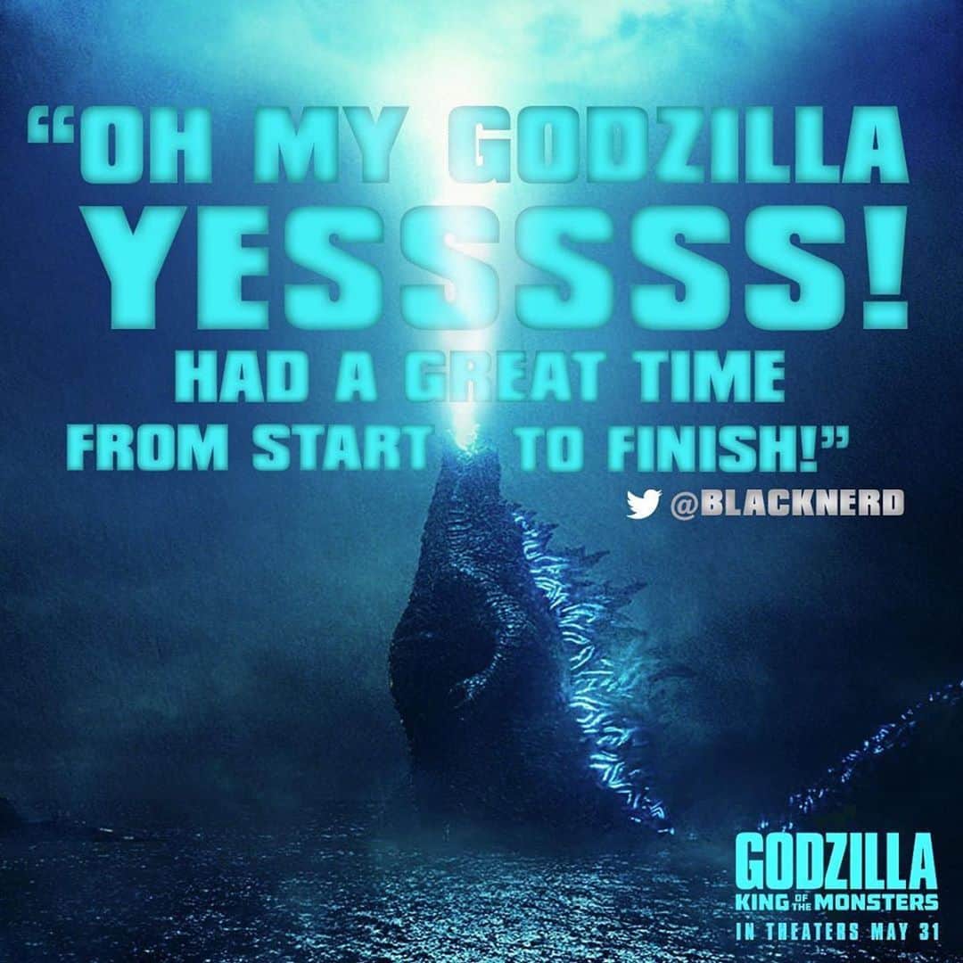 Warner Bros. Picturesさんのインスタグラム写真 - (Warner Bros. PicturesInstagram)「“Oh my Godzilla YESSSSS! Had a great time from start to finish!” #GodzillaMovie roars into theaters May 31. Get tickets in the link in bio.」5月16日 3時20分 - wbpictures