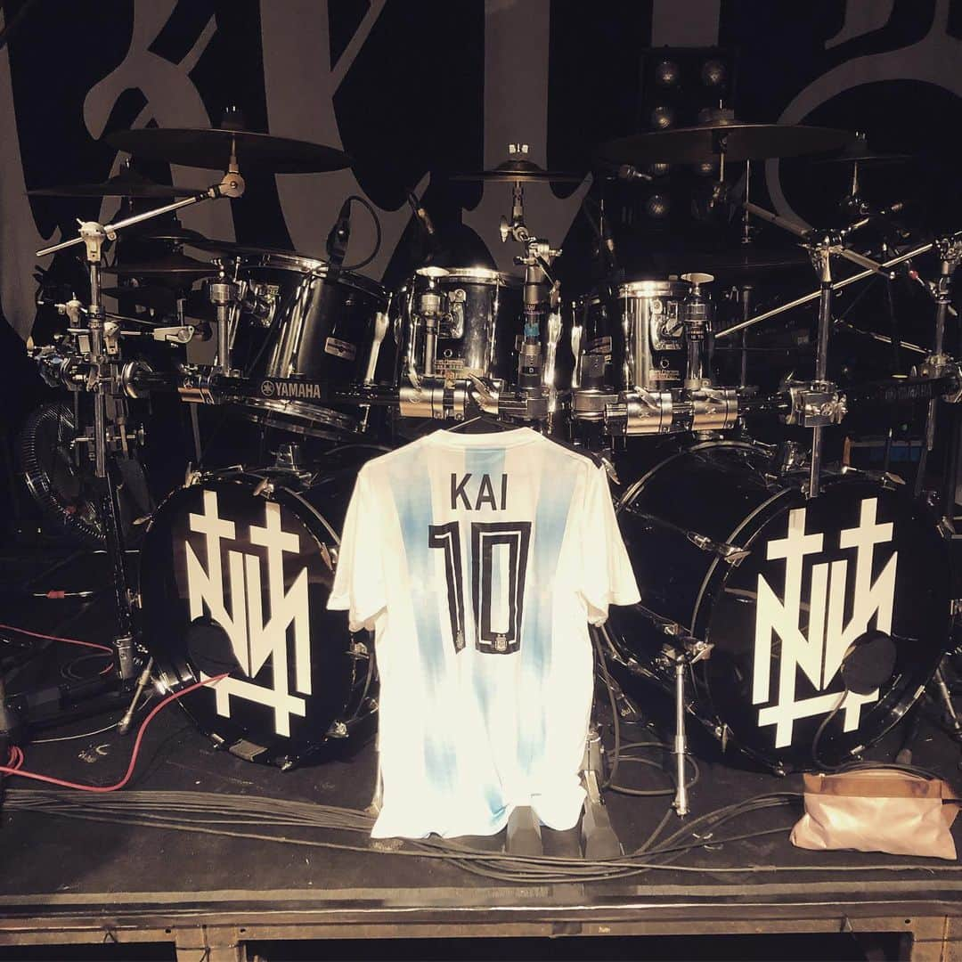 戒さんのインスタグラム写真 - (戒Instagram)「Today's Drumset.」5月16日 3時45分 - gazette_kai_