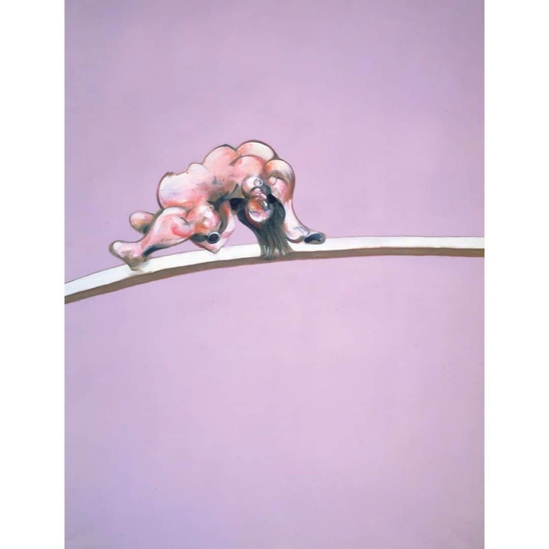 のインスタグラム：「Studies of the Human Body. Francis Bacon, 1970.⠀ #FrancisBacon」