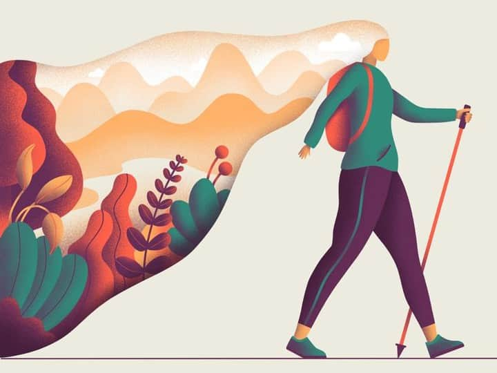 Dribbbleさんのインスタグラム写真 - (DribbbleInstagram)「A nice morning for a stroll. Nature walk by @design_with_smit⠀ ⠀ #dribbble #dribbblers #design #illustration」5月16日 4時52分 - dribbble