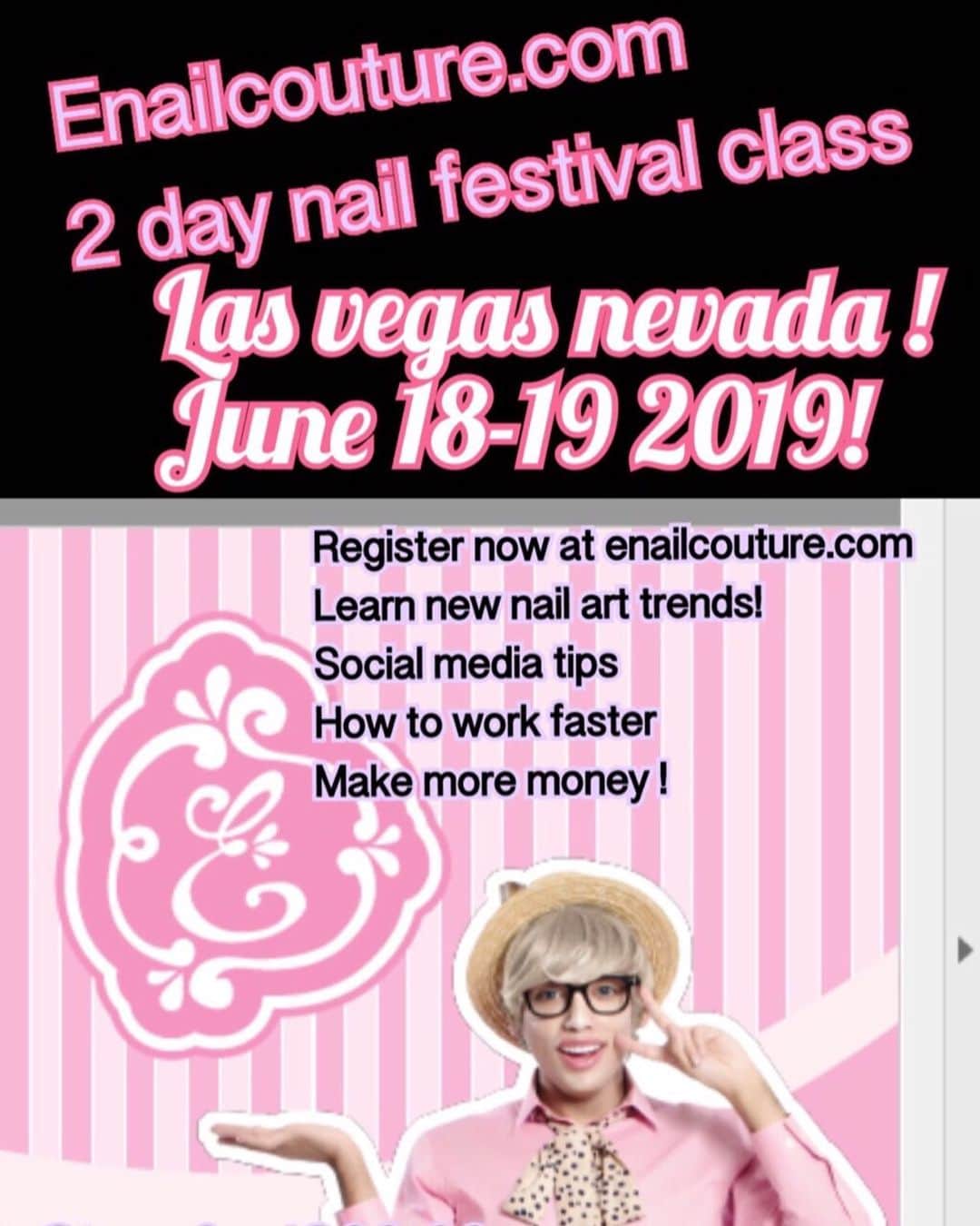Max Estradaさんのインスタグラム写真 - (Max EstradaInstagram)「Enailcouture two day Las Vegas class only 5 spaces left ! Don’t miss out for the last class in the USA for 2019 !  ネイル #nailpolish #nailswag #nailaddict #nailfashion #nailartheaven #nails2inspire #nailsofinstagram #instanails #naillife #nailporn #gelnails #gelpolish #stilettonails #nailaddict #nail #💅🏻 #nailtech#nailsonfleek #nailartwow  #nails #nailart #notd #makeup 젤네일  #glamnails #nailcolor  #nailsalon #nailsdid #nailsoftheday Enailcouture.com happy gel is like acrylic and gel had a baby ! Perfect no mess application, candy smell and no airborne dust ! Enailcouture.com」5月16日 15時08分 - kingofnail