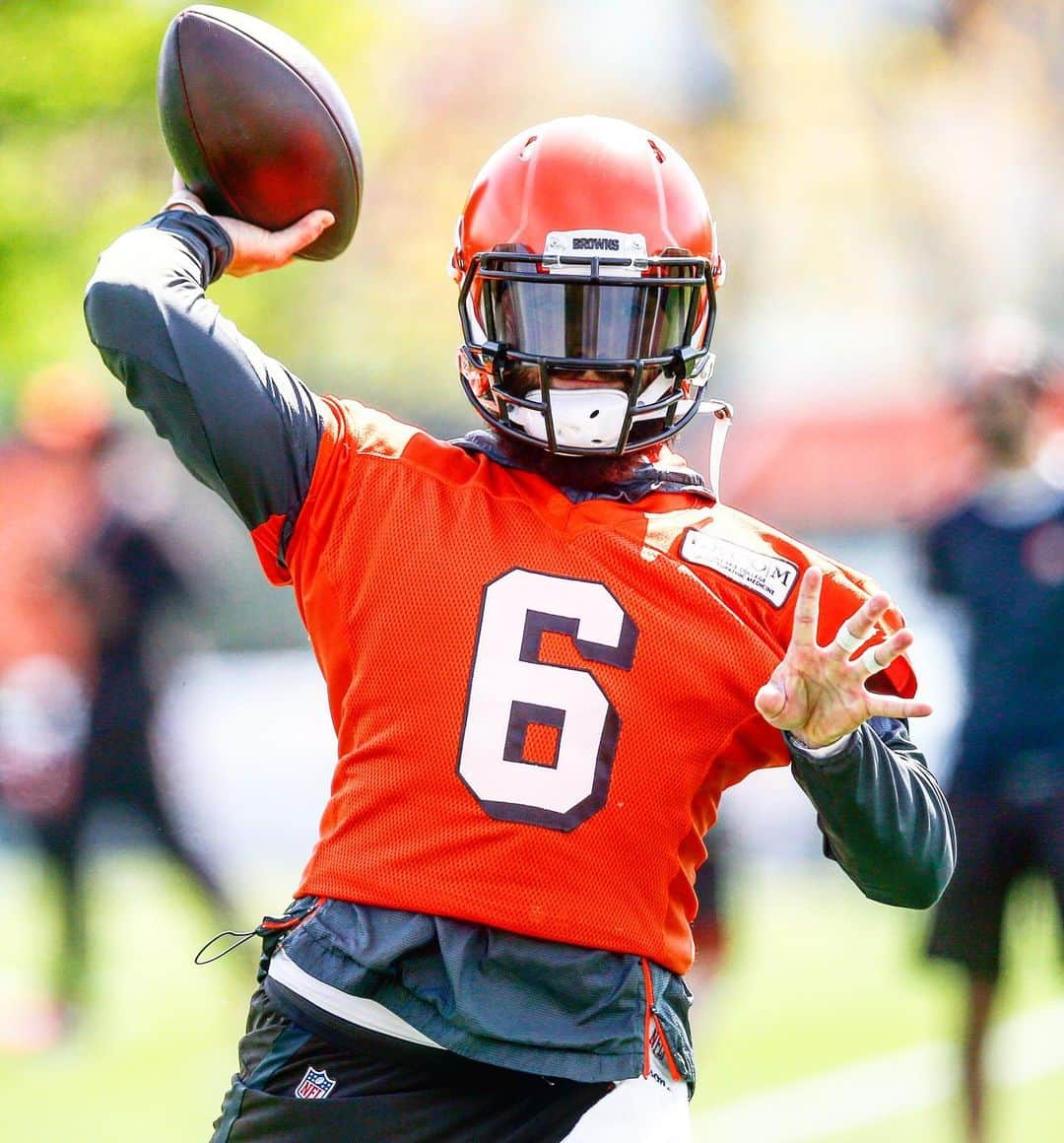 NFLさんのインスタグラム写真 - (NFLInstagram)「Baker Mayfield: Season 2 starts here 🔥 📷: Ron Schwane/AP」5月16日 7時35分 - nfl