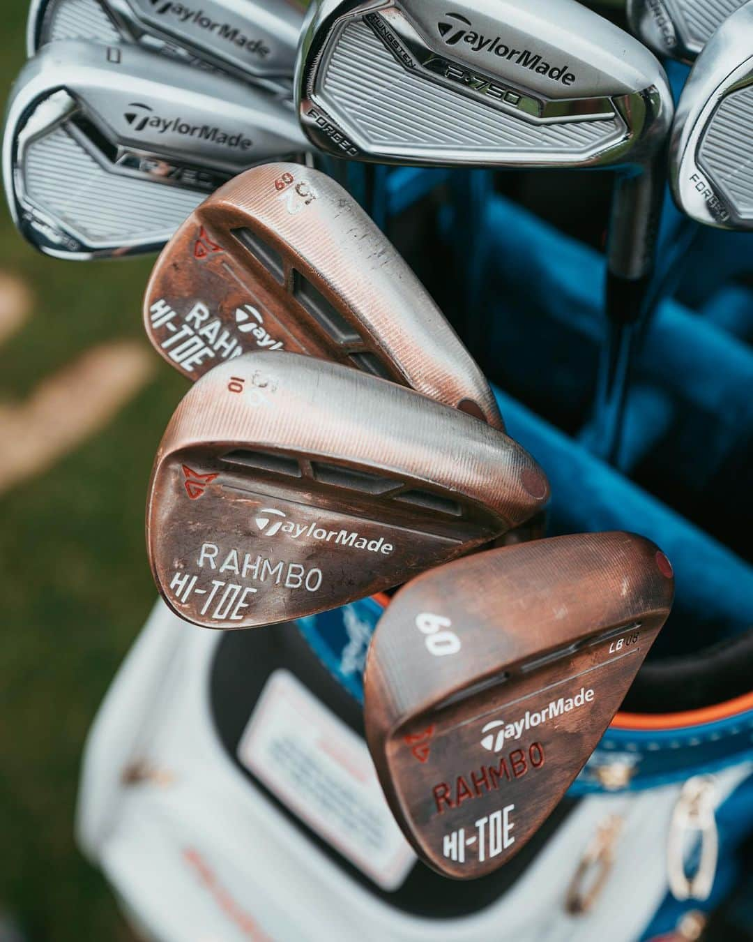 テーラーメイド ゴルフさんのインスタグラム写真 - (テーラーメイド ゴルフInstagram)「Rahmbo’s weapons around the greens at Bethpage. #HITOE #PGAChamp」5月16日 8時06分 - taylormadegolf