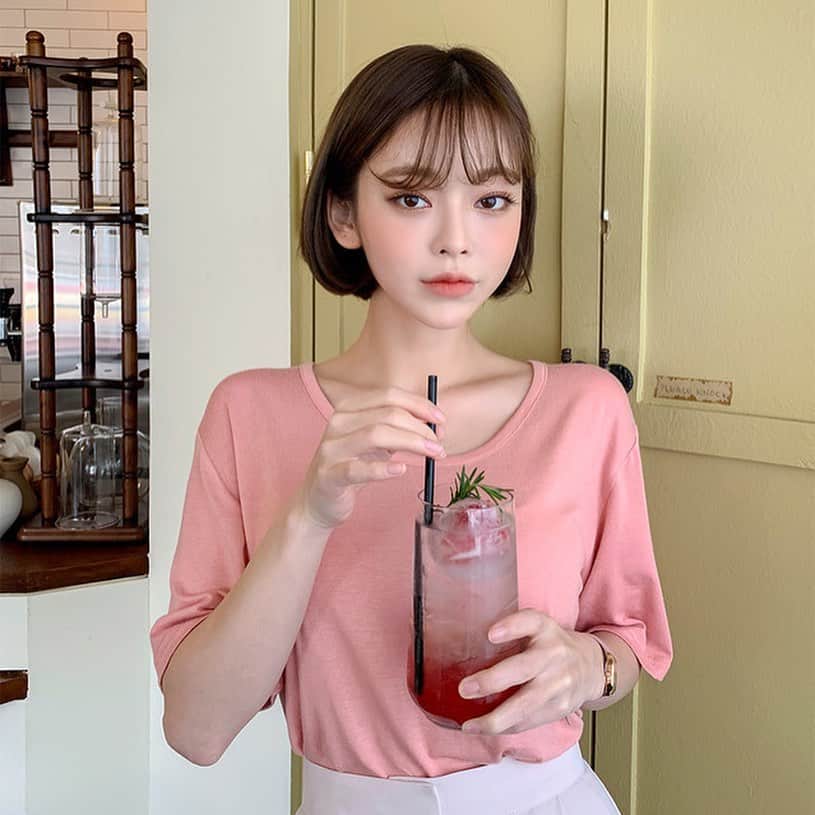 Chuuのインスタグラム：「일주일 코디 완성되는 무지탑텐 tee vol.8🧡 #chuuseoul」