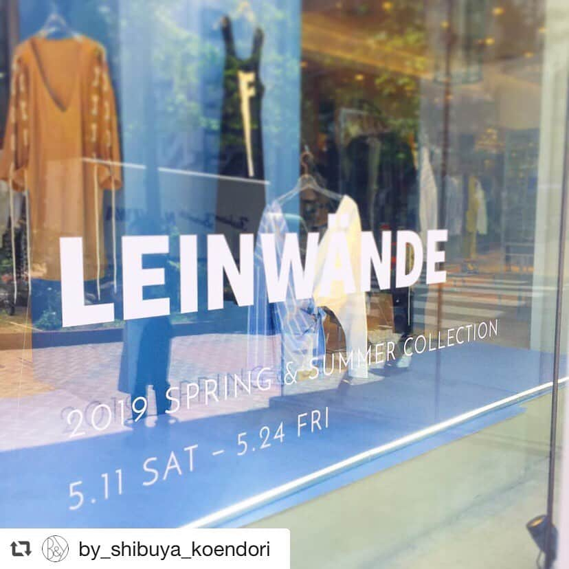 leinwande_officialさんのインスタグラム写真 - (leinwande_officialInstagram)「We have a pop-up store at BEAUTY&YOUTH UNITED ARROWS.﻿﻿ ﻿﻿ SHIBUYA KOEN DORI﻿﻿ 11th to 24th May.﻿﻿ ﻿﻿ GRAND FRONT OSAKA﻿﻿ 18th to 31st May.﻿﻿ ------------------------------﻿ ﻿﻿ 【POP-UP】﻿ ﻿ BEAUTY&YOUTH渋谷公園通り店にて、クラフトワークのようなアナログさと、無骨な男性らしさを持つ2017年スタートの東京発のウィメンズウェアブランド、＜LEINWÄNDE＞2019年春夏コレクションを揃えた販売会を開催いたします。スタイリングに変化をもたらしてくれる、動きのあるデザインの数々が並びます。店頭にて是非ご覧ください。 ▼開催期間﻿ 5月11日（土）〜5月24日（金） ▼開催店舗﻿ BEAUTY&YOUTH 渋谷公園通り店﻿ ﻿ ------------------------------﻿﻿ ﻿ #leinwande #leinwände﻿ #BEAUTYANDYOUTH﻿ #UNITEDARROWS」5月16日 10時08分 - leinwande_official