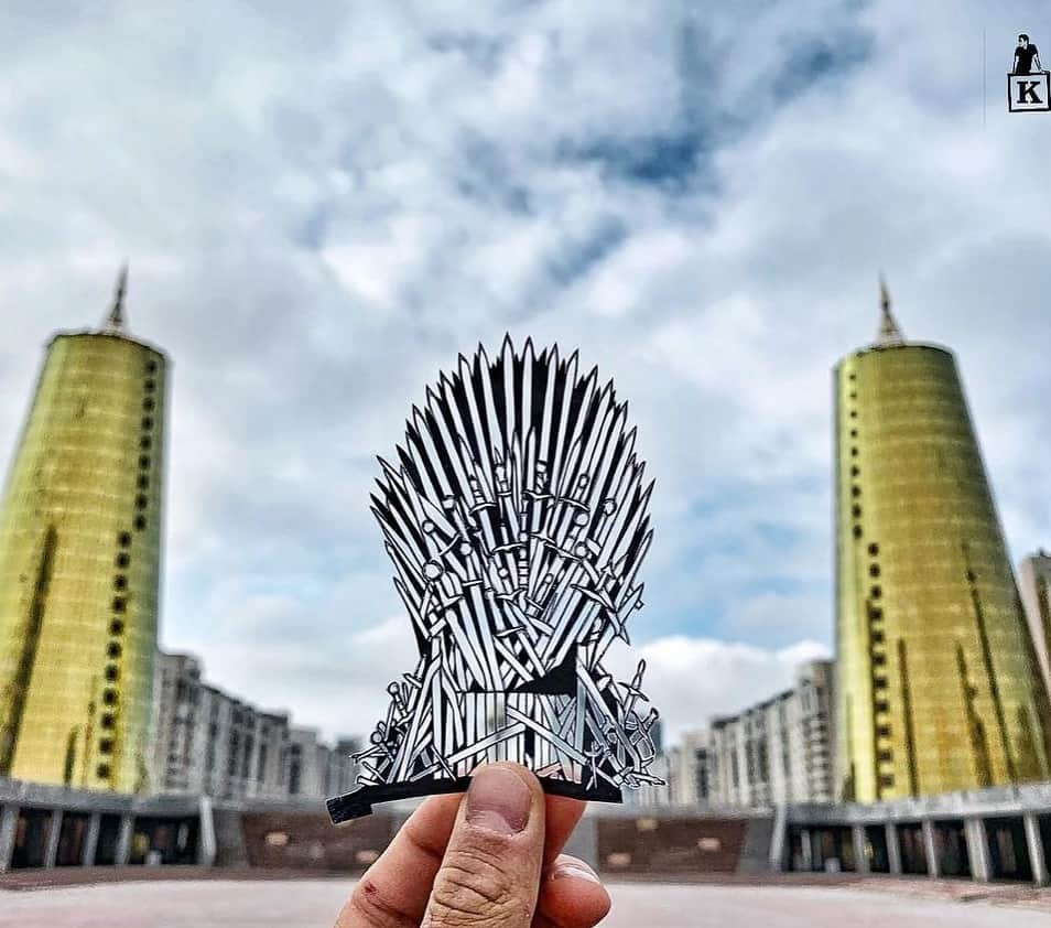 9GAGさんのインスタグラム写真 - (9GAGInstagram)「Craft the movie scenes. | Follow @takemymoney - By @kanat_n - #takemymoney #art #paperart #leafart #papercrafting」5月16日 14時08分 - 9gag