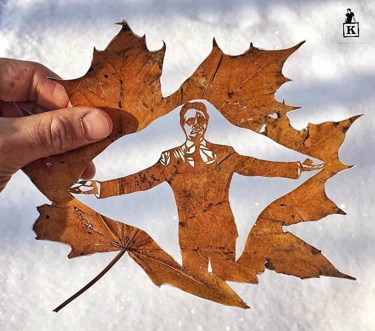 9GAGさんのインスタグラム写真 - (9GAGInstagram)「Craft the movie scenes. | Follow @takemymoney - By @kanat_n - #takemymoney #art #paperart #leafart #papercrafting」5月16日 14時08分 - 9gag