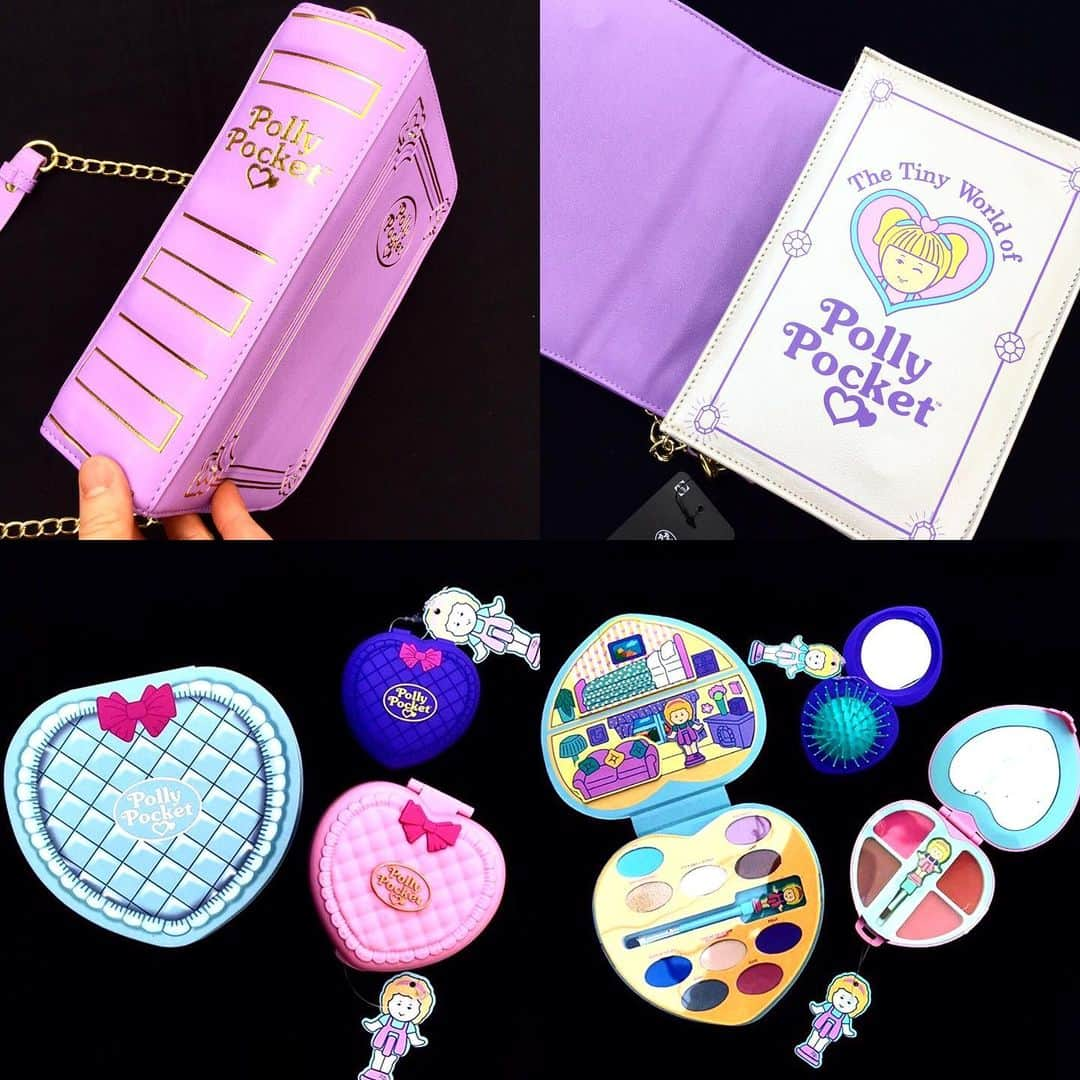 おもちゃやSPIRALさんのインスタグラム写真 - (おもちゃやSPIRALInstagram)「Polly Pocket Goods 入荷しました！﻿ ﻿ ショルダー 7000円﻿ CAP 3800円﻿ 長財布 4500円﻿ 折りたたみ財布 4800円﻿ ブラシ 3500円﻿ アイシャドウ 3800円﻿ リップ 4000円﻿ ﻿ です！」5月16日 14時43分 - spiral_toy