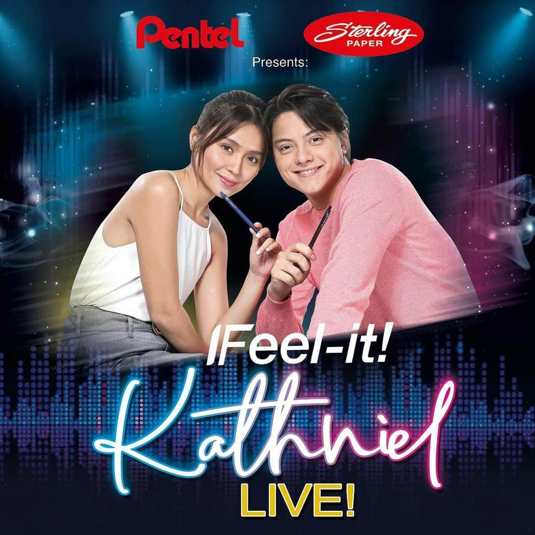 Kathryn Bernardoさんのインスタグラム写真 - (Kathryn BernardoInstagram)「Hey guys! See you this Saturday, May 18, for the “I FEEL IT with KATHNIEL LIVE” event. It’s a date, yes? 🤗 For more details, visit Sterling Notebooks and Pentel Philippines’ official Facebook accounts. See you there!」5月16日 14時58分 - bernardokath