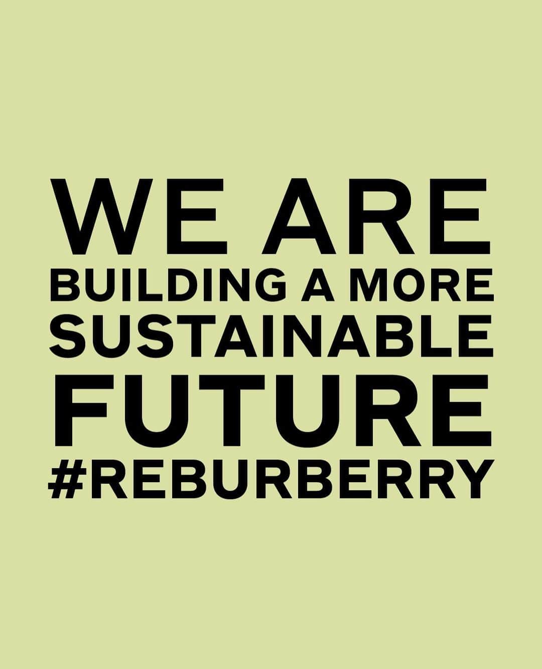 Burberryさんのインスタグラム写真 - (BurberryInstagram)「Introducing #ReBurberry . We have worked to drive positive change for our industry for over a decade . From our stores and offices, to our manufacturing and distribution sites, we are committed to a zero-waste mindset and have a goal to become carbon neutral by 2022 . Explore our Stories to see more . #SustainableFashion #RewritingFashion #CPHFS19」5月17日 0時32分 - burberry