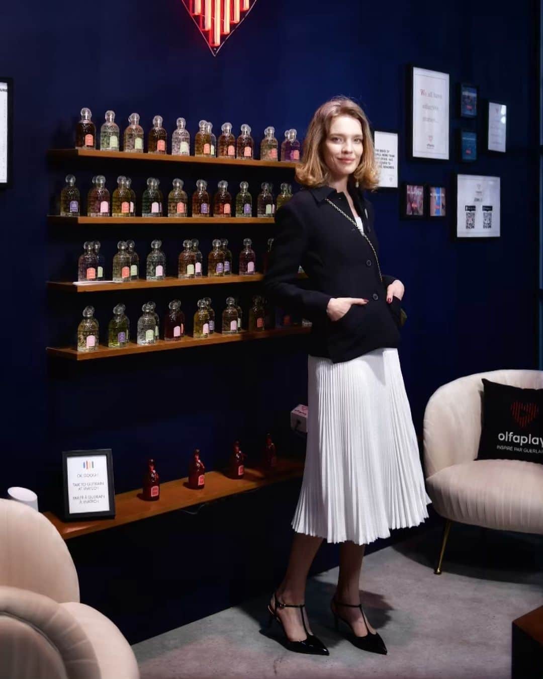 LVMHさんのインスタグラム写真 - (LVMHInstagram)「Natalia Vodianova at Viva Technology Before giving her talk to present @elbi, the charity platform she founded, @natasupernova stopped by the Pavillon LVMH and the @Guerlain booth, and tested the Olfaplay podcast application. _ Discover the latest innovations of our Maisons and the 30 startups selected for the third LVMH Innovation Award, at @vivatech, Pavillon LVMH, Booth J30-032. _ 📷 @gabrieldelachapelle  _ #VivaTech #LVMHtech #NataliaVodianova #Guerlain #startups #innovation」5月17日 1時06分 - lvmh