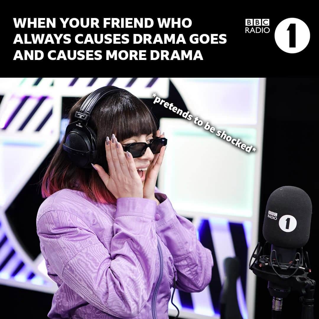 BBC Radioさんのインスタグラム写真 - (BBC RadioInstagram)「Not saying you're dramatic but 🙄」5月17日 1時03分 - bbcradio1