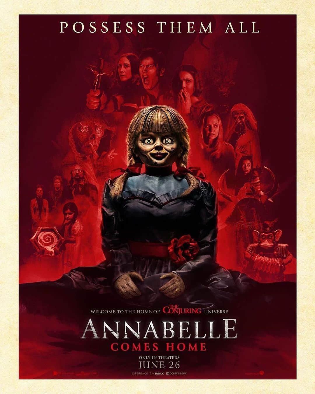 Warner Bros. Picturesさんのインスタグラム写真 - (Warner Bros. PicturesInstagram)「Repost @fandango: One doll to possess them all. #AnnabelleComesHome 6.26 —> Sign up for our #FanAlert via our bio link to be the first to know when tickets are available. 🎟」5月17日 1時04分 - wbpictures
