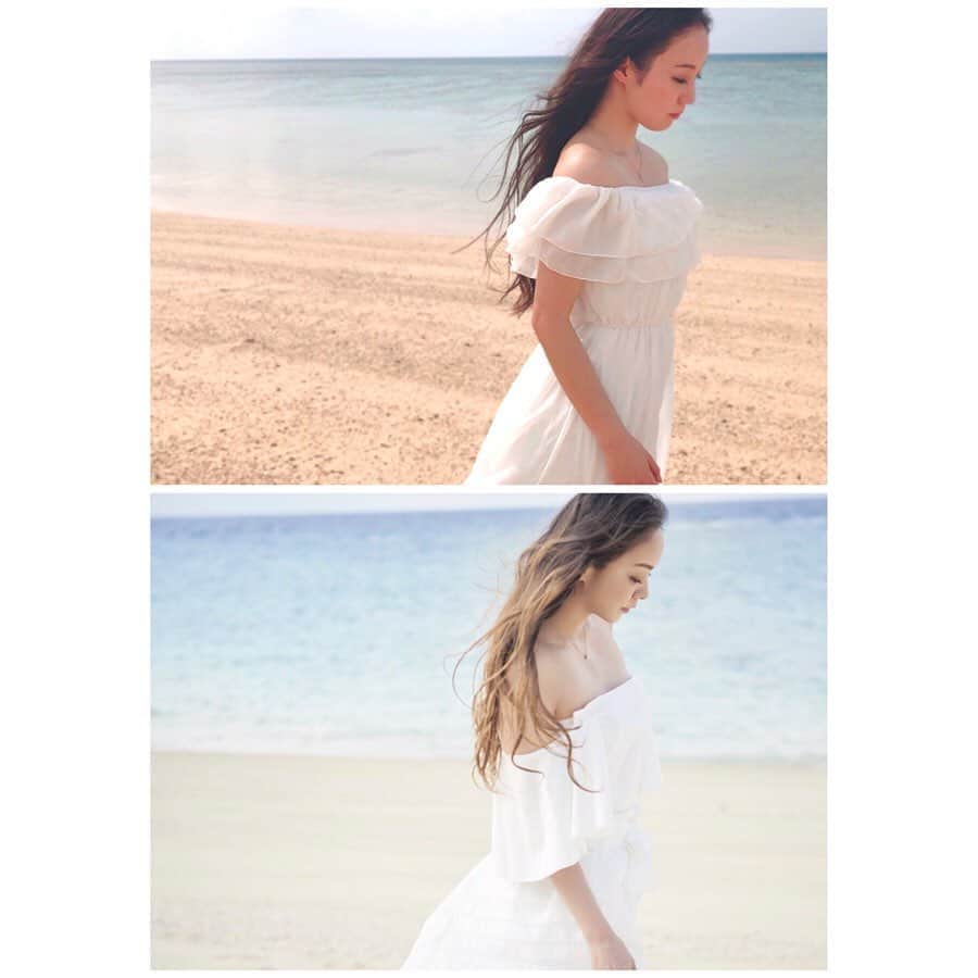 NOHANAのインスタグラム：「いつかの私。 弾丸沖縄にてアム活リベンジ撮影🏖🐚🌺 ・ #namieamuro #安室奈美恵 #安室ちゃん #gift #gift巡り #beokinawa #沖縄 #恩納村 #beach #アム活 #アムコス #アムラー #のはなみえ」
