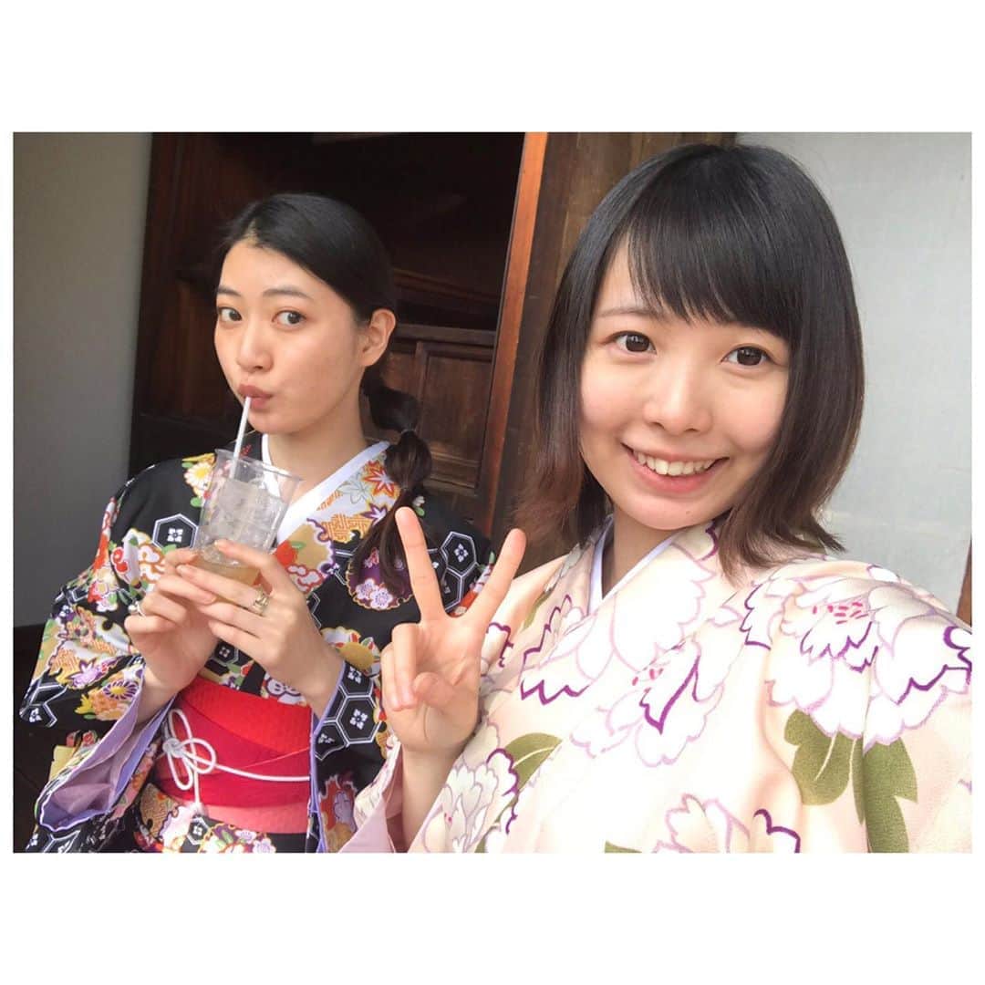 安田聖愛さんのインスタグラム写真 - (安田聖愛Instagram)「#秋田 #角館 #着物﻿ #3枚目 #隣は #姉 ﻿ #妹じゃなく #姉﻿ #お姉ちゃん大好き #シスコン﻿ #姉は #一児の母」5月16日 17時50分 - seiayasuda