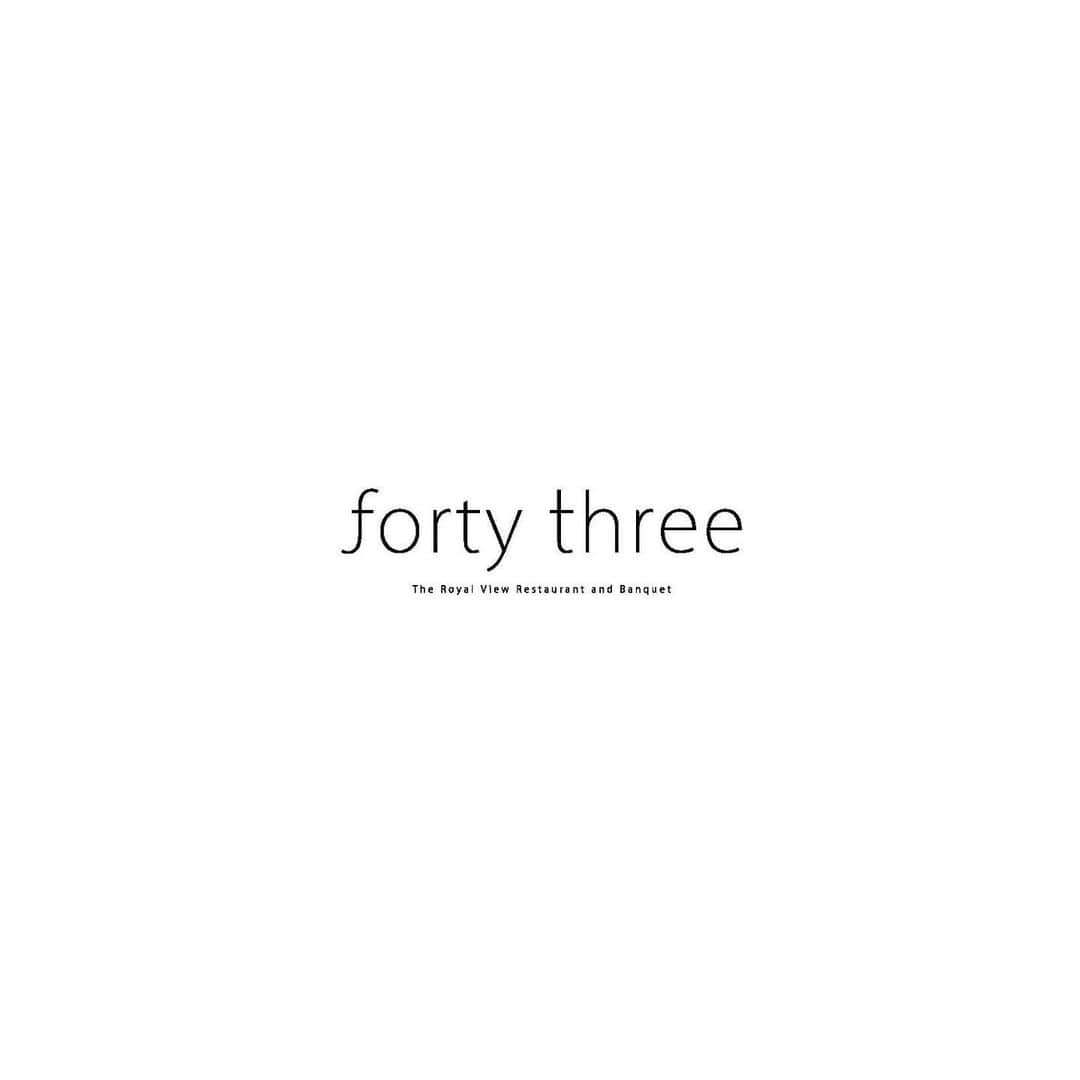 fortythree (フォーティースリー) のグルメインスタ