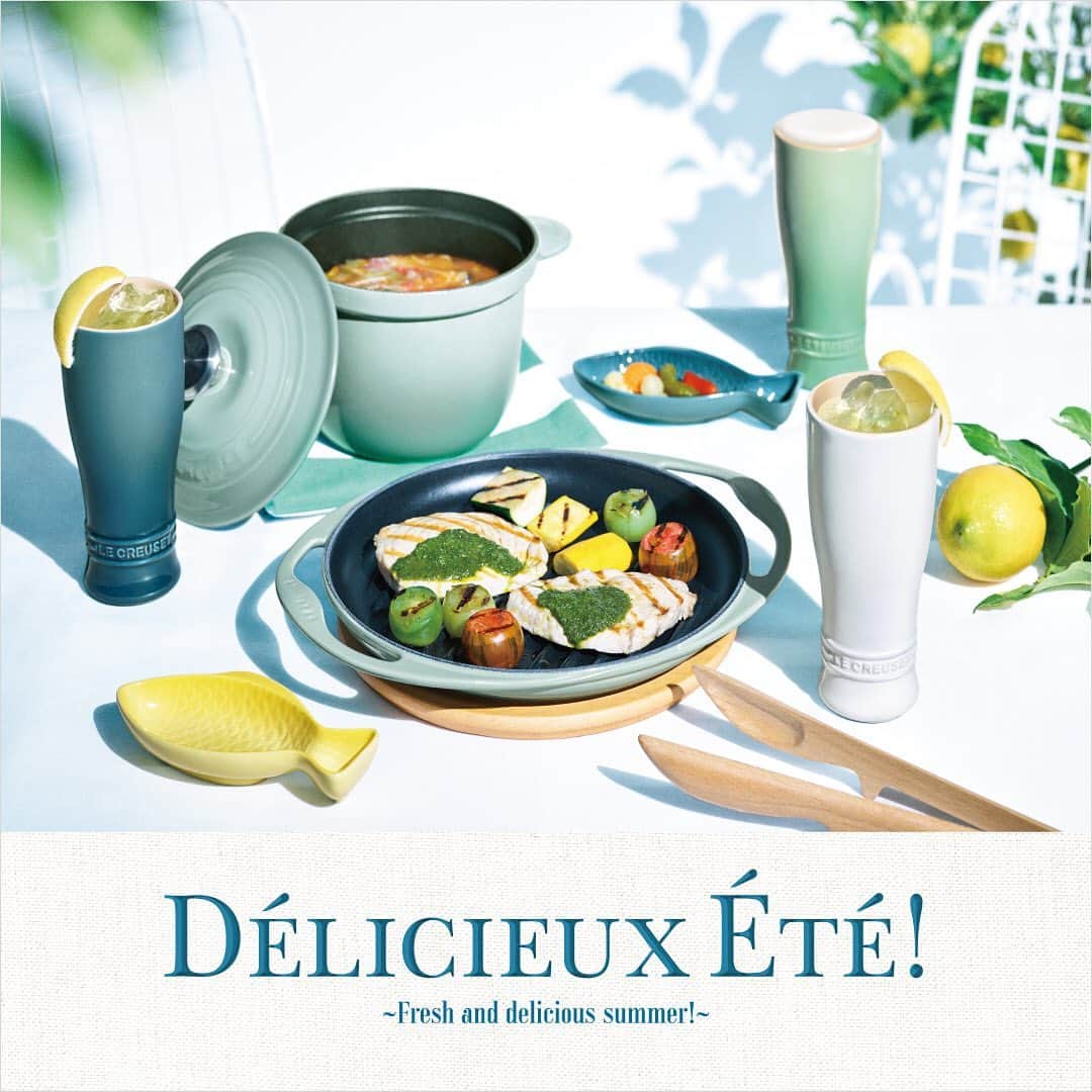 Le Creuset Japon　ル・クルーゼ ジャポンさんのインスタグラム写真 - (Le Creuset Japon　ル・クルーゼ ジャポンInstagram)「“夏のシンプルクッキング” プレゼントキャンペーン実施中！  ココットエブリィや新製品を抽選で計10名様にプレゼント。ル・クルーゼアンバサダーの特別“梅レシピ“もセットでお贈りします！ 応募方法は、「15min.クッキング（お鍋に火をかけている時間が15分以内でつくれる料理）」の写真にハッシュタグ「 #ルクルーゼ 」「 #15minクッキング 」をつけ、お鍋を火にかけていた時間（分）をテキストに記載して投稿するだけ。どなたでもご応募いただけます。 「15min.クッキング」とは、お鍋を火にかけている時間が15分以内でつくれる料理のこと。ル・クルーゼのお鍋の特長 優れた“熱伝導“と”蓄熱性“、効率のよい“熱対流“を生かせば、短い調理時間でおいしく仕上げることができます。ぜひ素敵なお料理写真をシェアしてください！ 詳細は @lecreusetjapon トップURLからチェックしてみてください。 . 【応募方法】 １. ル・クルーゼ ジャポンInstagramアカウント @lecreusetjapon をフォロー ２. 2つのハッシュタグをつける 「  #ルクルーゼ 　#15minクッキング」 ※注意:「15」は半角です／「min」は小文字です。 ３. お鍋を火にかけていた時間（分）を投稿テキストに記載 ４. 15min.クッキングの写真を投稿 . 【応募締め切り】 6月25日（火）23：59投稿分まで 【プレゼント内容】 ココット・エブリィ 18（シーソルト）　1名様 タンブラー(L) ペア　（マリンブルー、クールミント） 　4名様 フッシュディッシュ(S) ペア（ソレイユ、マリンブルー）5名様 特別レシピ付き！ ※種類・色はご指定できません . 【注意事項】 ※当選者の発表については、6月26日（水）から順次「ル・クルーゼ」Instagram公式アカウントから、DMにて当選者のみにご連絡をいたします。 尚、当選のご連絡から24時間以内のご返信をいただけない場合は、当選を無効とさせていただきます ※非公開アカウントの方、当選通知の際に「ル・クルーゼ」公式アカウントをフォローされていない方は、当選が無効になりますのでご注意ください  キャンペーンに関するお問い合わせ／ル・クルーゼ　https://www.lecreuset.co.jp/contacts/」5月16日 18時30分 - lecreusetjapon