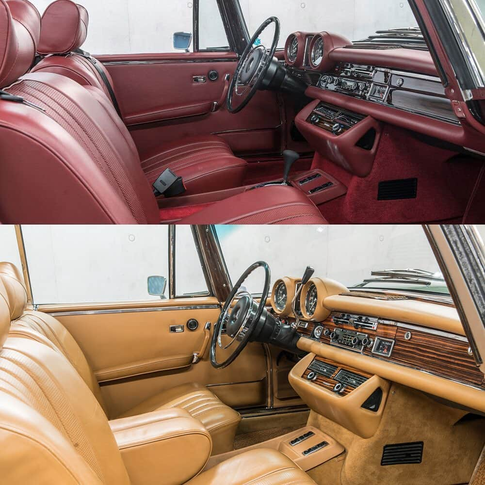 メルセデス・ベンツさんのインスタグラム写真 - (メルセデス・ベンツInstagram)「Talking about the interior of a Mercedes-Benz Cabriolet (the 111 series this time) - do you prefer red leather or cognac leather? #MBclassic #MBmuseum #alltimestars #Mercedes #MercedesBenz #mercedesbenzclassic #ClassicCar #Car #Carsofinstagram #InstaCar #DreamCar #MBCar」5月16日 18時34分 - mercedesbenz