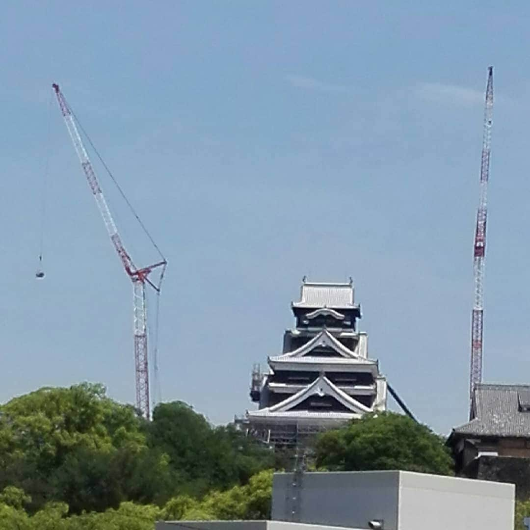 熊本城さんのインスタグラム写真 - (熊本城Instagram)「2019.5.15撮影 #熊本城 #kumamotocastle #熊本  #kumamoto #日本 #japan #城 #castle #地震 #earthquake #japantrip #復旧 #復興 #reconstruction」5月16日 18時35分 - kumamoto_castle