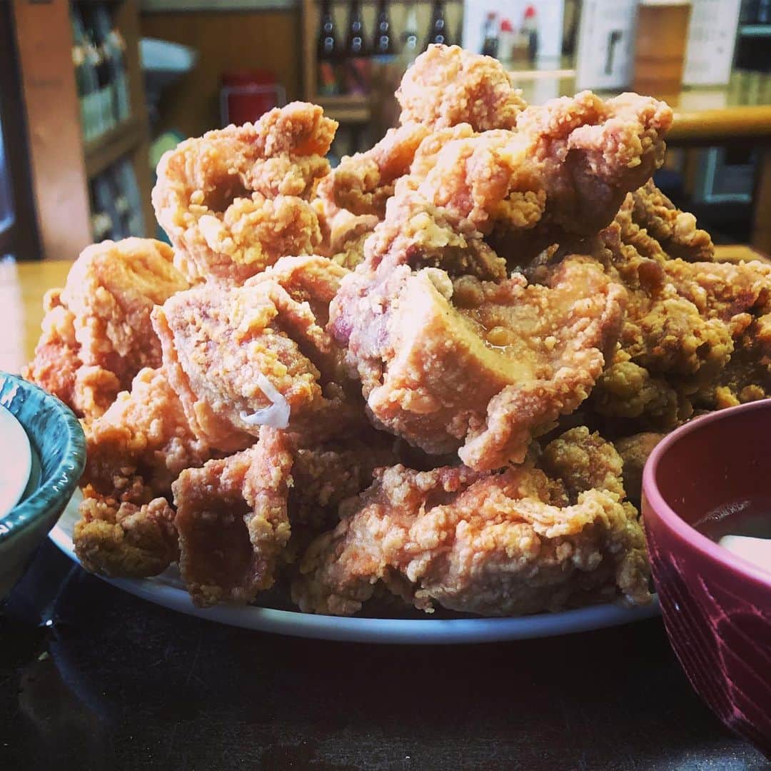 神尾佑さんのインスタグラム写真 - (神尾佑Instagram)「これは定食です。 大食いチャレンジでもありません。 通常営業の定食ですww。 全部食べれました。」5月16日 19時11分 - yu_kamio