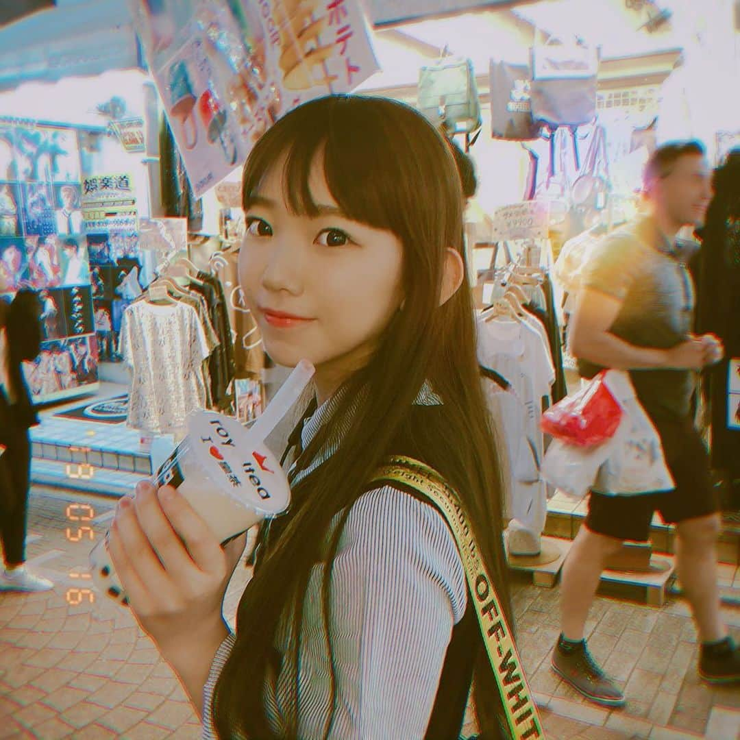 長澤茉里奈さんのインスタグラム写真 - (長澤茉里奈Instagram)「はらじゅくでーと。 #harajuku  #タピオカ  #marichuu #Nagasawamarina」5月16日 19時27分 - marinanagasawa1008