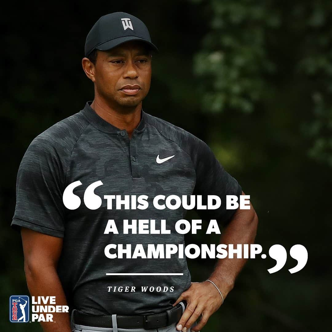 PGA TOURさんのインスタグラム写真 - (PGA TOURInstagram)「Buckle up.  @tigerwoods tees off at 8:24 a.m. ET in the chase for 82.  #LiveUnderPar」5月16日 21時07分 - pgatour