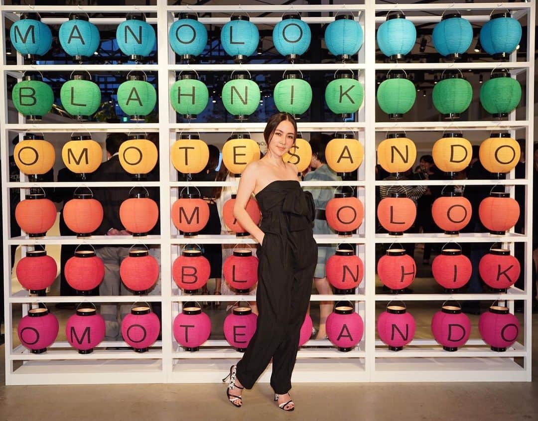 霧島れいかのインスタグラム：「Manolo Blahnik omotesando opening party👠  素敵な靴すぎて心臓ドキドキ物欲ドキドキ メンズの靴もとても素敵でした✨  #manoloblahnikhq #omotesando #reception#party#マノロブラニク  Thank u @enaphoto ♡」