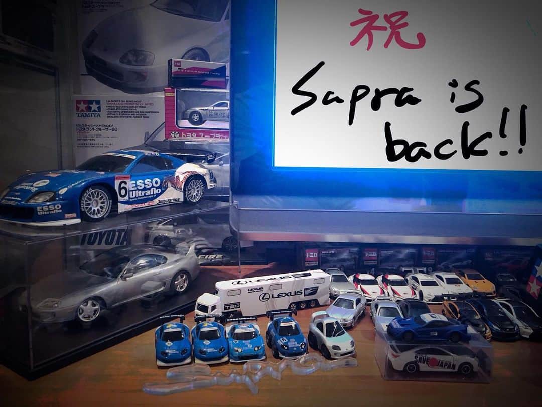 脇阪寿一さんのインスタグラム写真 - (脇阪寿一Instagram)「㊗️「Supra is Back」 2019年5月17日  #supra #supraisback #grsupra #90supra #grスープラ #スープラ」5月16日 21時36分 - juichiwakisaka