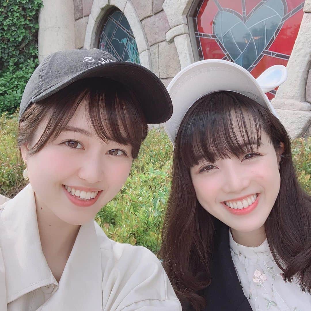 日岡なつみのインスタグラム：「マイプリンセス花林inディズニー❤︎❤︎❤︎」