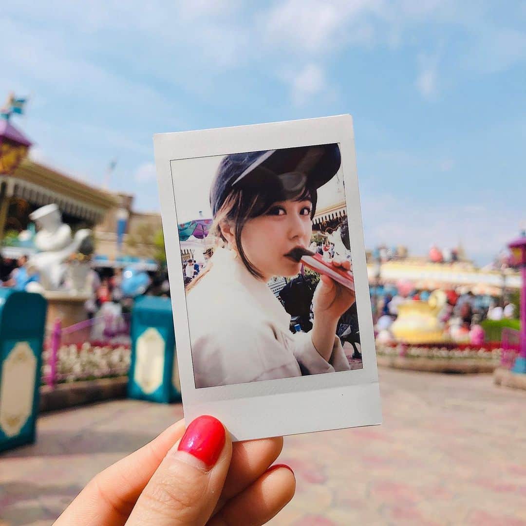 日岡なつみのインスタグラム：「花林ちゃんが撮ってくれたお洒落な写真」