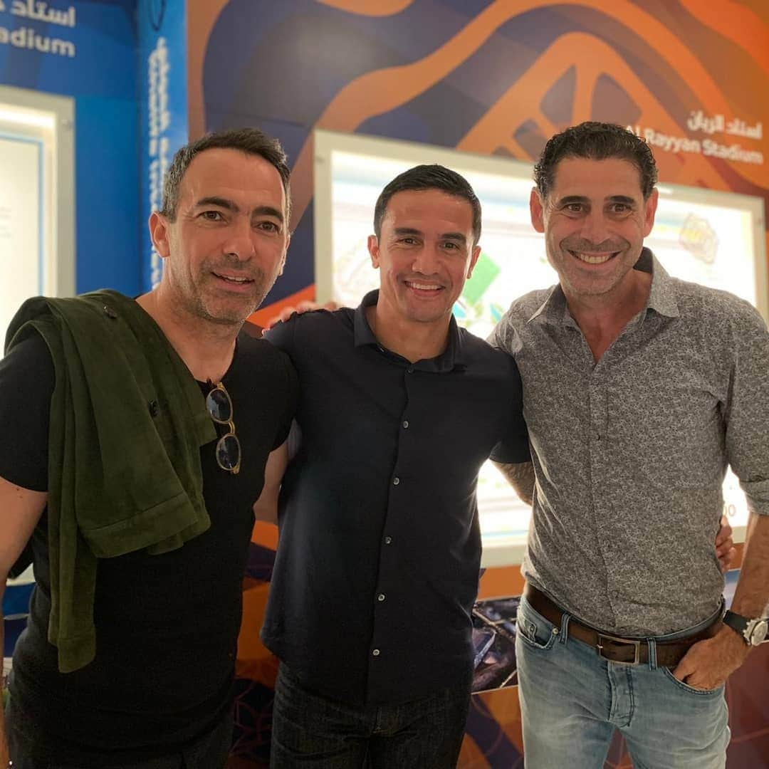 ティム・ケーヒルさんのインスタグラム写真 - (ティム・ケーヒルInstagram)「Looking forward to watching the final tonight in Qatar and seeing the new stadium with these LEGENDS @oficialrc3 @official_cafu Fernando Hierro, Youri Djorkaeff, Jorge Campos, Nasser, Sabri Lamouchi, Bora Milutinovic @setoo9 🤩⚽️🌎🏆 @roadto2022 #الوعد_الوكرة #SeeYouInAlwakrah #LEGENDS」5月16日 23時26分 - tim_cahill