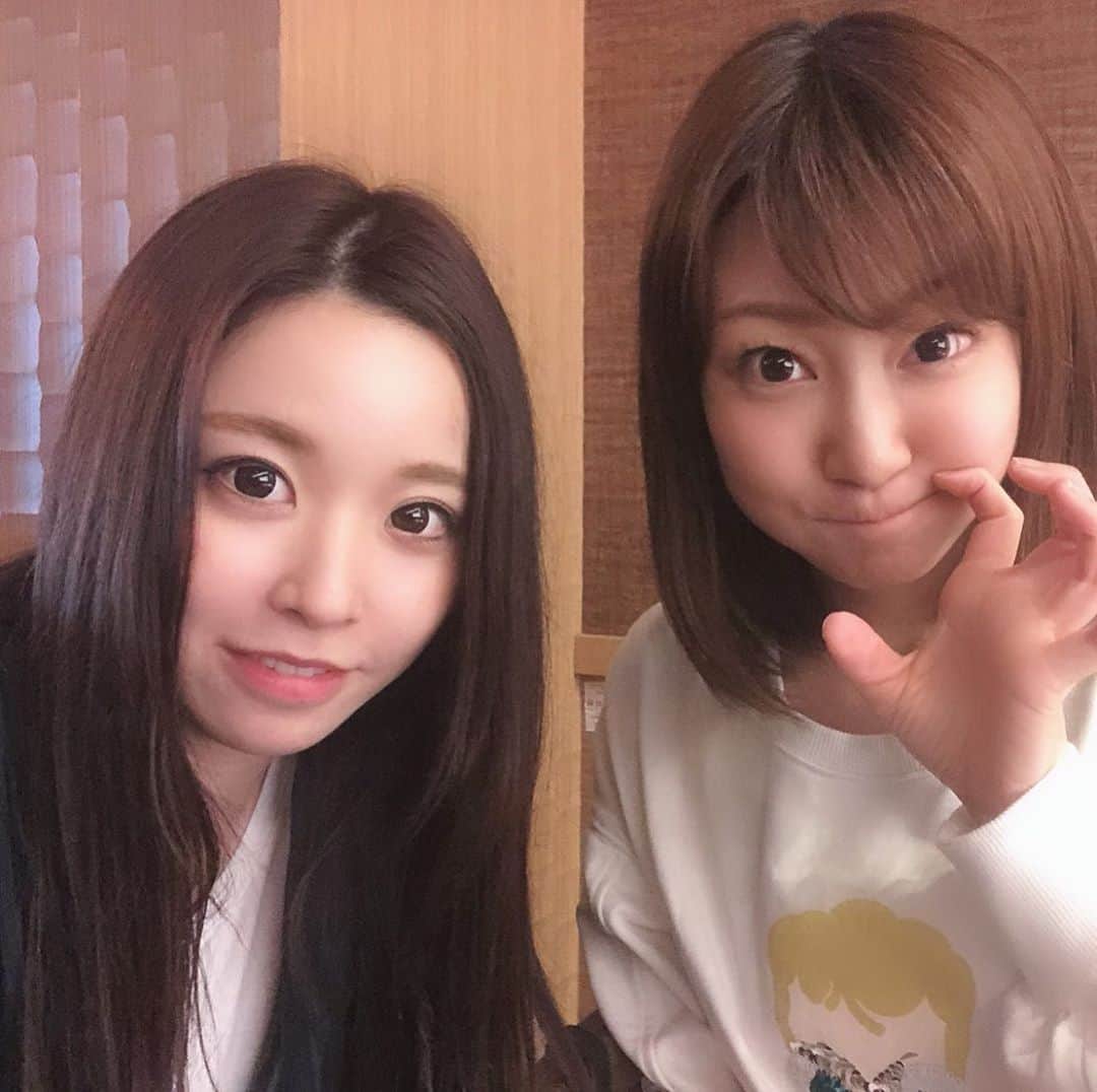 ヒラヤマンのインスタグラム：「しずちゃんとランチ行ったやつ♡ #七瀬静香 #大好き」
