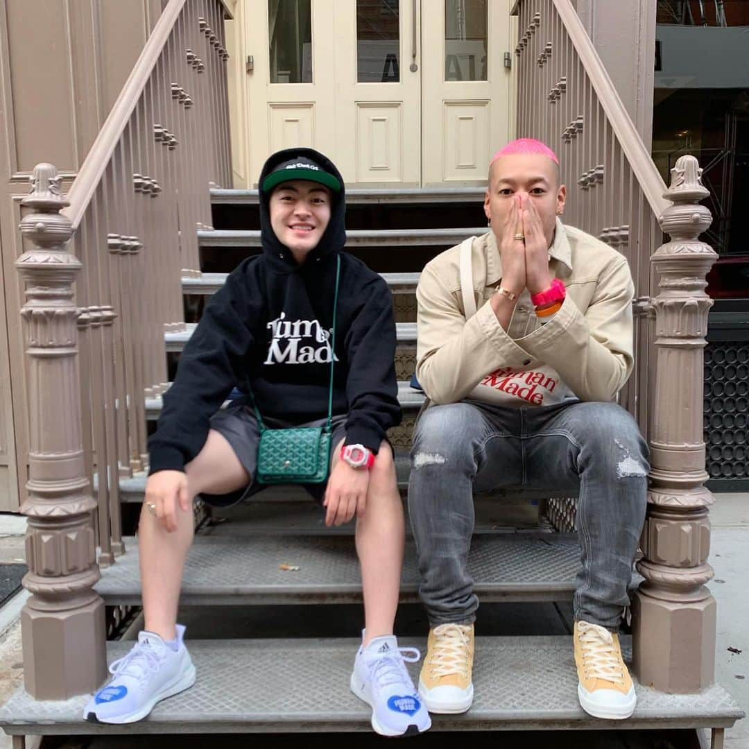 佐野玲於さんのインスタグラム写真 - (佐野玲於Instagram)「in NYC🇺🇸🗽 w/ @nigo @dan_doyle_  @verdy  @paulowallo  @humanmade」5月17日 10時15分 - reo_sano_official_acc