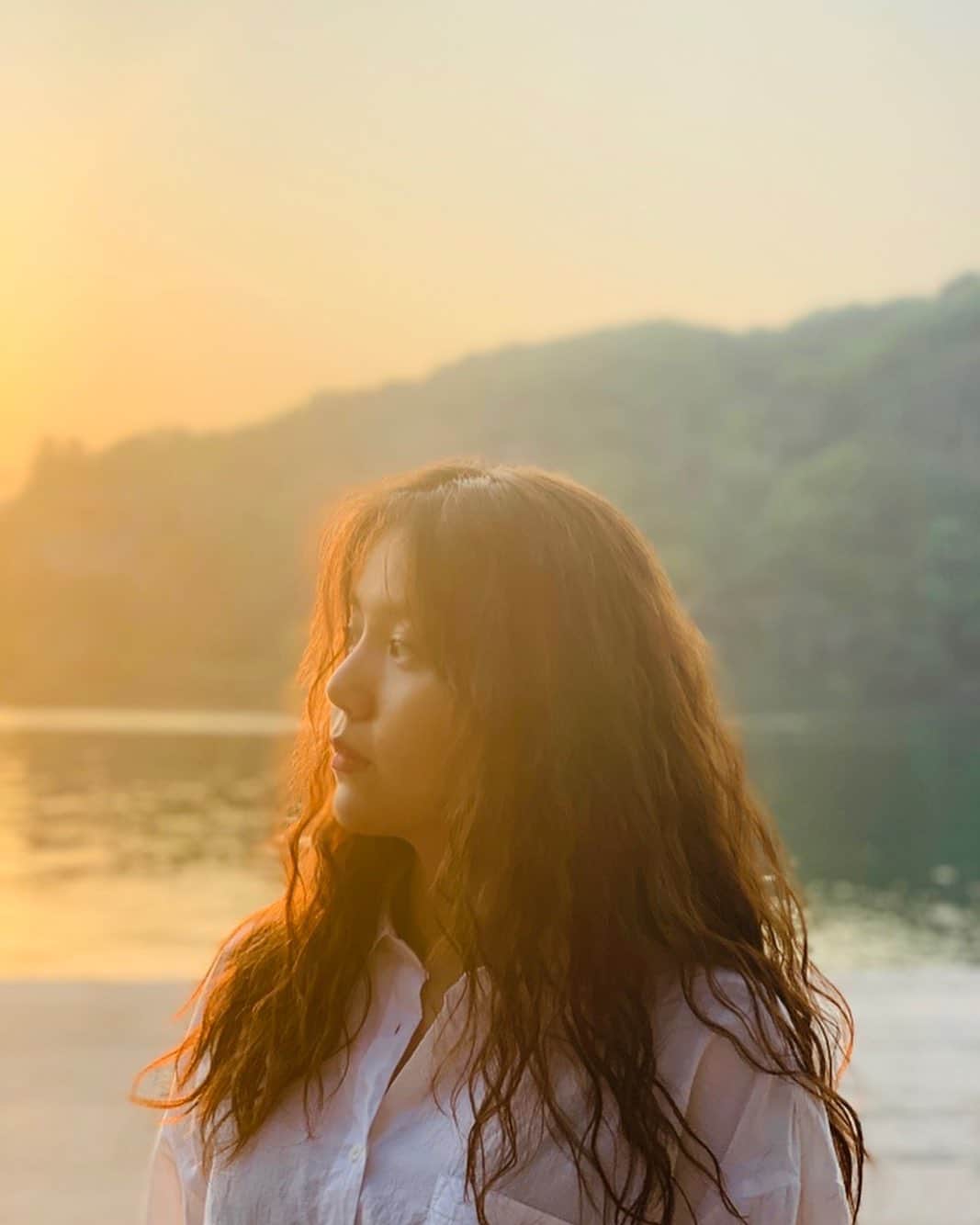ヘジョンのインスタグラム：「🍃」