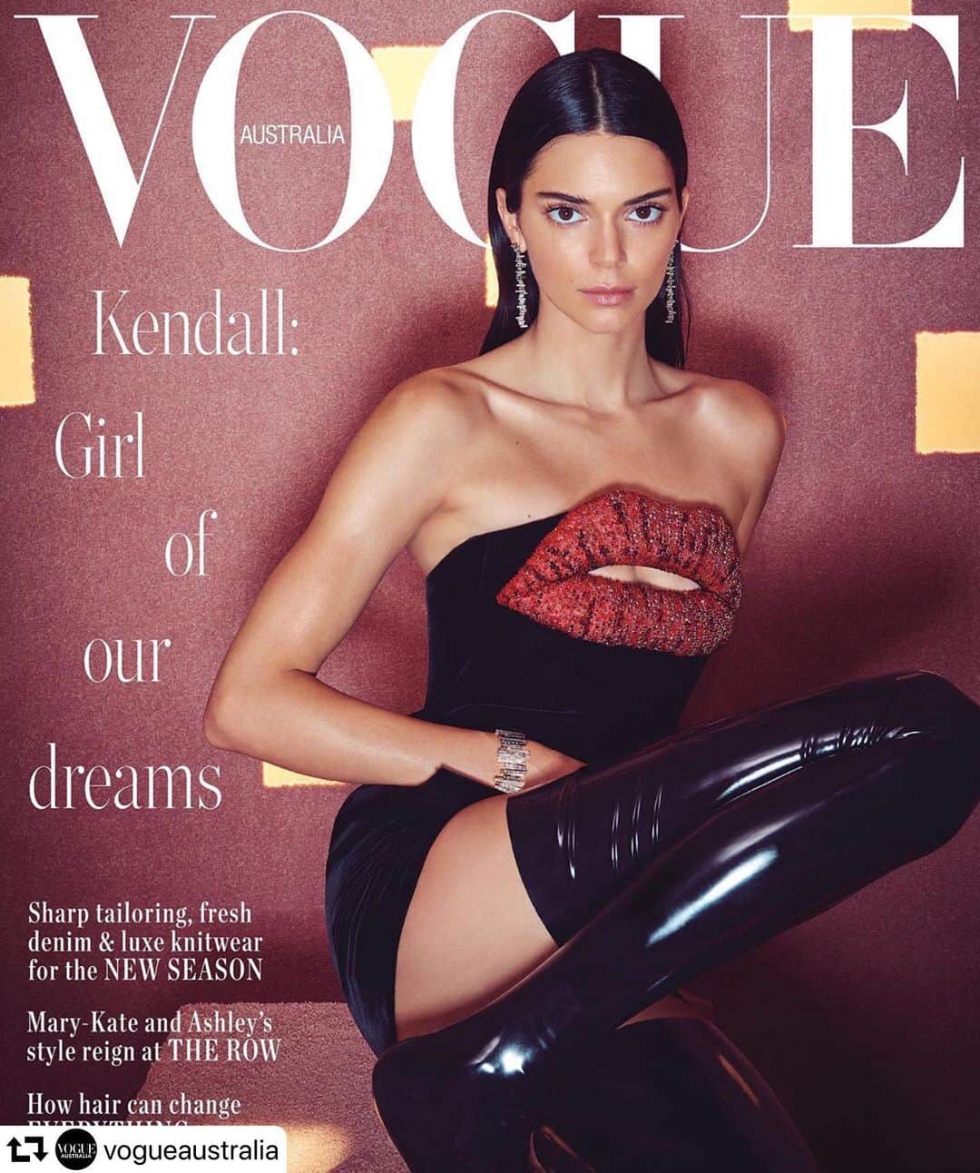 クリス・ジェンナーさんのインスタグラム写真 - (クリス・ジェンナーInstagram)「My beautiful @kendalljenner on the cover of  Vogue Australia!!! I’m so proud of you, Kenny!! #love #beautifulinsideandout @vogueaustralia #repost @vogueaustralia ・・・ “I’ve always been the person to prove [critics] wrong, even when I was younger,” #KendallJenner tells Vogue’s deputy editor Jessica Montague in the June 2019 issue, on sale Monday, May 27. “I’ve always been a hard worker: that’s in my blood. My parents raised me and my little sister to be that way and the rest of my sisters, too. A lot of people assumed that because I came from a ‘name’ that it was a lot easier for me to get to where I got, but actually it’s the completely opposite.” Read the interview and see the entire shoot in the link in the bio. Photographed by @charliedenno, styled by @jilliandavison, Vogue Australia, June 2019.」5月17日 10時35分 - krisjenner