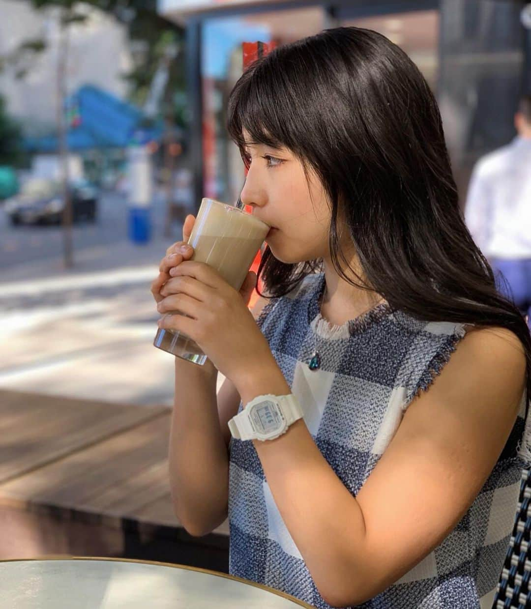 永井里菜さんのインスタグラム写真 - (永井里菜Instagram)「. . のんびりと🤤🤤🤤🥪💕🌳 .」5月17日 10時44分 - nagairinasea8