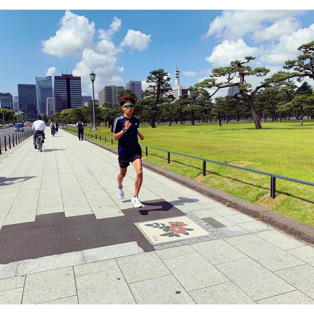 神野大地さんのインスタグラム写真 - (神野大地Instagram)「MGCコース試走！🏃‍♂️ 2時間48分53秒！（4.00pkm） 本番はあと40分速く走ります！💦 素晴らしいコースでした！✨✨ 9月15日8時50分号砲！ #マラソングランドチャンピオンシップ #MGC #東京五輪 #マラソン」5月17日 10時46分 - daichi_0913