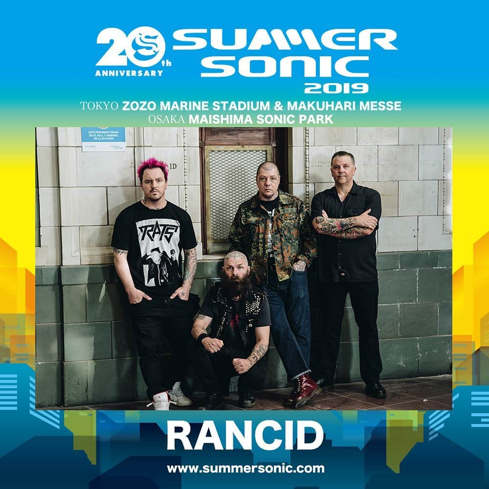 Rancidさんのインスタグラム写真 - (RancidInstagram)「Summer is looking good, where will we see you?」5月17日 2時16分 - rancid