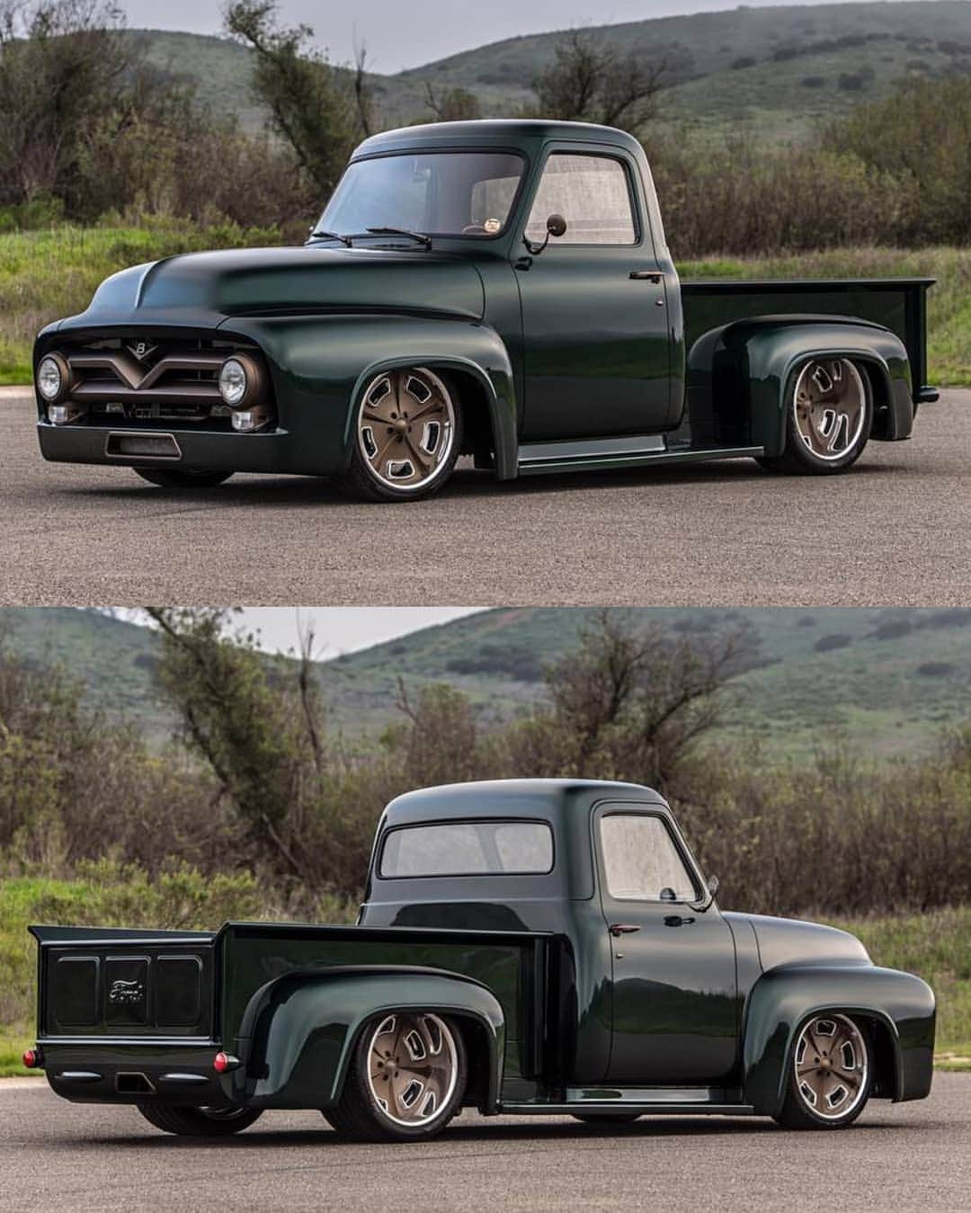Classics Dailyさんのインスタグラム写真 - (Classics DailyInstagram)「'53 Ford F-100  _ @vintageair_  #ford #truck #f100 #americanmuscle #musclecar  #classic #restomod #speed #vehicles  #cargram #carstagram #amazing_cars #fastcar #motors #engine #horsepower #musclecar #amazingcars」5月17日 2時42分 - classicsdaily