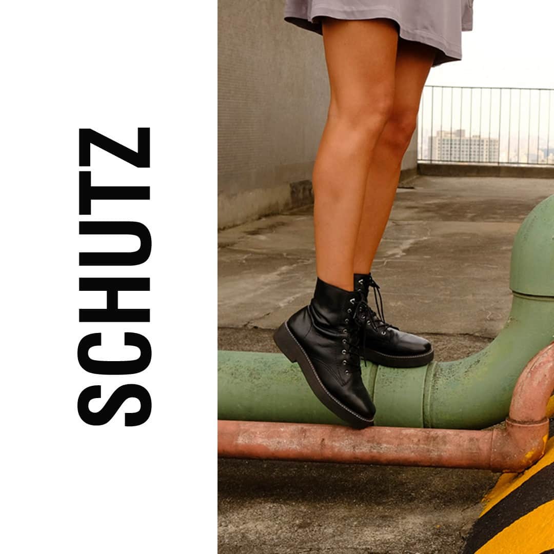 Schutzのインスタグラム：「SCHUTZ step 🖤. #unlockyourcity #schutzfall」