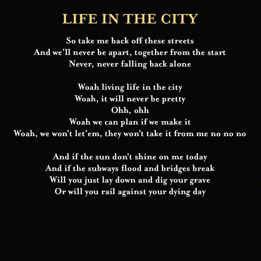 The Lumineersさんのインスタグラム写真 - (The LumineersInstagram)「‘Life In The City’ from Chapter 1: Gloria Sparks. Out tomorrow.」5月17日 4時01分 - thelumineers