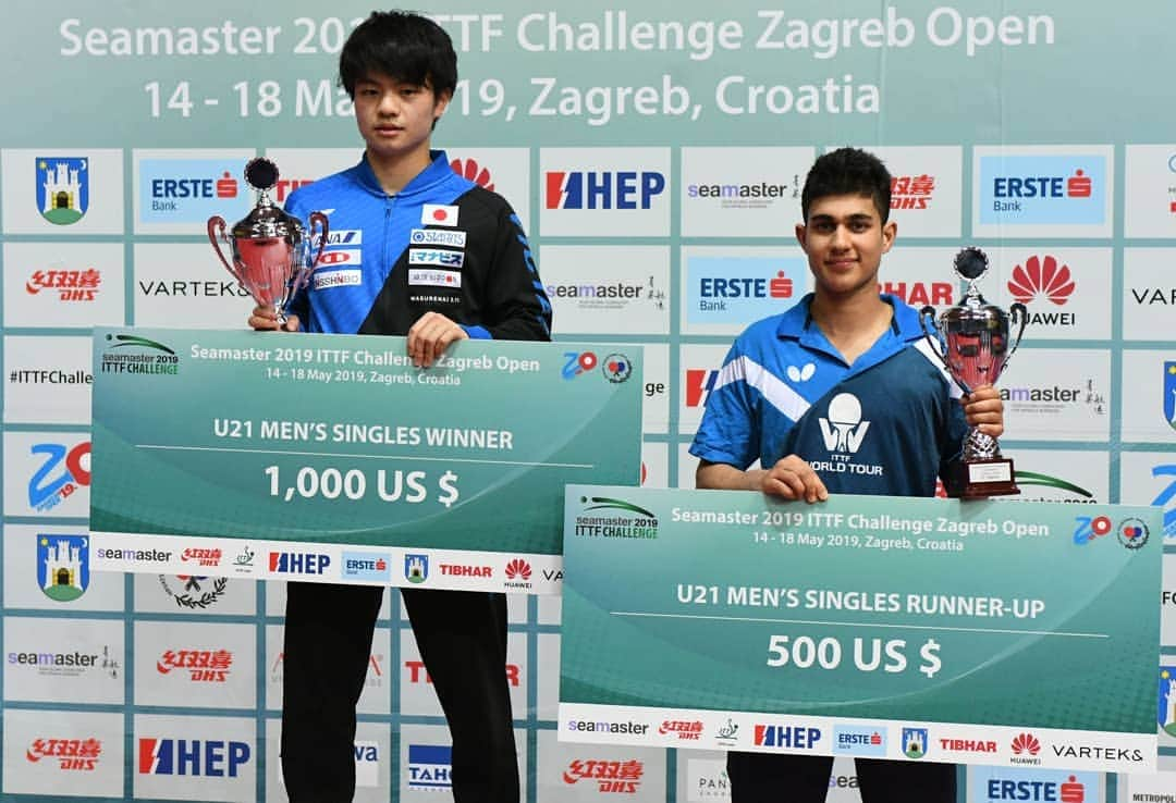 ITTF Worldさんのインスタグラム写真 - (ITTF WorldInstagram)「#Congratulation to 2019 #ITTFChallenge Croatia open U21 winners🏆  Women's Singles 🥇Sun Jiayi 🇭🇷 🥈Yumeno Soma 🇯🇵 Men's Singles 🥇Yukiya Uda 🇯🇵 🥈Kanak Jha 🇺🇸」5月17日 4時27分 - wtt