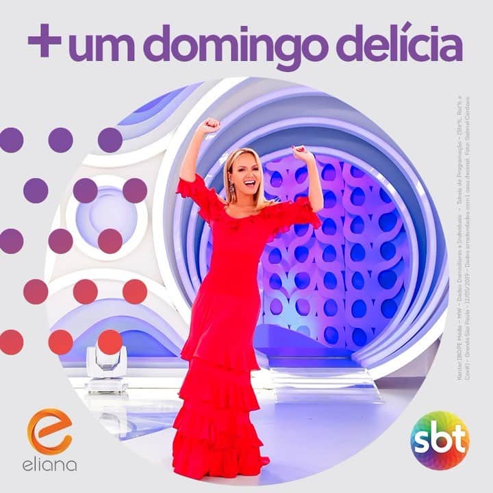 Eliana Michaelichin Bezerraのインスタグラム：「Sabe aquela sensação de estar pertinho de inúmeras famílias ao mesmo tempo, levando um sorriso no rosto, levando lindas histórias de vida e fazendo as pessoas se reunirem num domingo? Pois é... eu tenho esse privilégio e como eu sou feliz por isso! Obrigada mais uma vez pela vice liderança! #programaeliana #eliana #obrigadadeus」