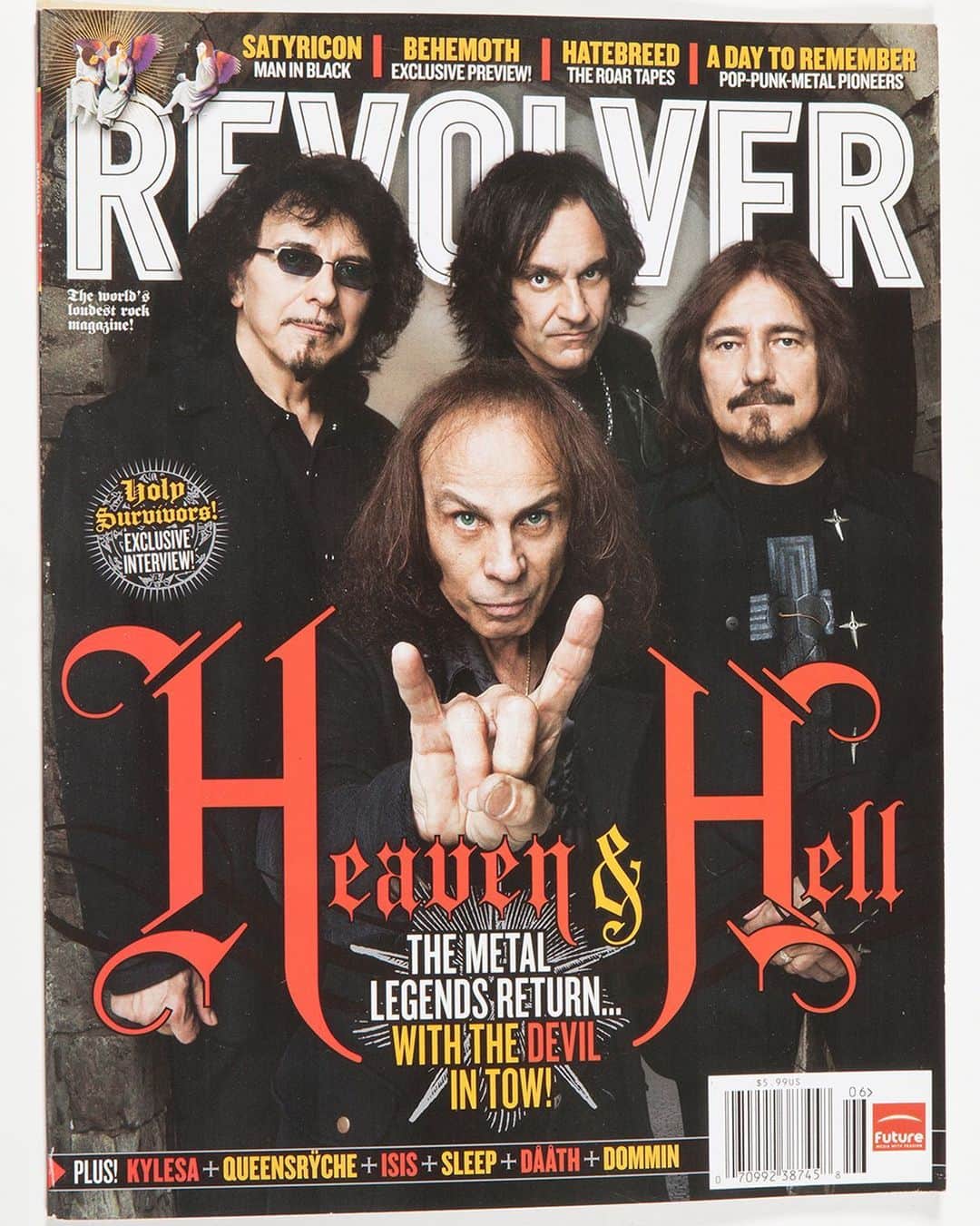 Revolverさんのインスタグラム写真 - (RevolverInstagram)「Horns up for the mighty Ronnie James Dio, nine years gone. Rest in power.」5月17日 9時05分 - revolvermag