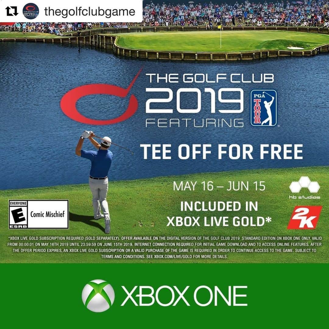 2Kさんのインスタグラム写真 - (2KInstagram)「@xbox Live Gold Members, now is your chance to download and play @thegolfclubgame featuring @pgatour for free as part of Games with Gold! . . . . #golf #thegolfclub #golfswing #pga #pgatour #golfclub #swing #thegolfclub2019」5月17日 9時22分 - 2k