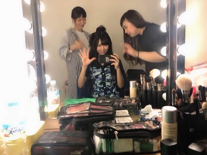 上原ありさのインスタグラム：「今から関ガールで新しい衣装撮影🙆‍♀️💓 . 頑張ろ〜🙆‍♀️💓 いつもありがとうございます💕 . . #ポスター#撮影#関ガール#衣装#大人#韓国風#ヘアメイク#可愛い#おしゃれ」