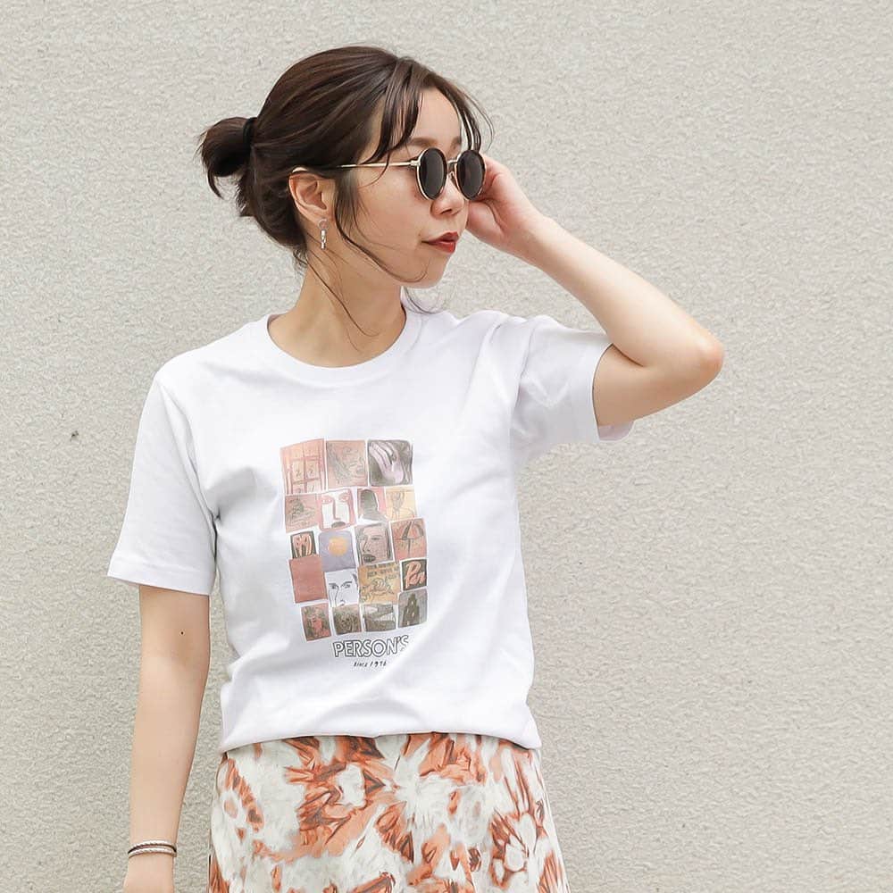CAPRICIEUX LE'MAGEさんのインスタグラム写真 - (CAPRICIEUX LE'MAGEInstagram)「・ ・ pre order ・ ・ ✔︎【PERSON'S】Tシャツ ・ ・ PAL CLOSETとZOZOTOWNで先行予約販売中！ 人気アイテムなのでお早めにチェックして下さい🎨 ・ ・ 着用 @moe_lemage ・ #capricieuxlemage#capricieux_lemage#カプリシュレマージュ#レマージュ #2019ss#summerfashion #summer#recommended#新作#newarrivals#fashion#coordinate#ootd#大人カジュアル#シンプル#Tシャツ#persons」5月17日 20時02分 - capricieux_lemage