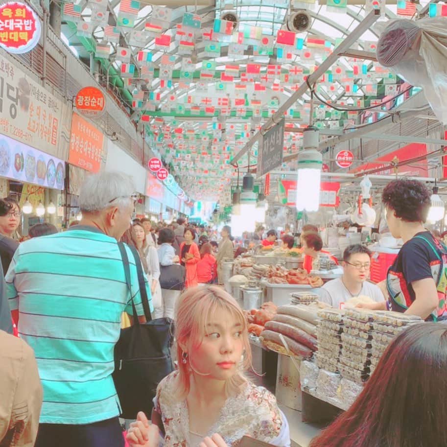 菅原紗由理のインスタグラム：「최고🦄どこにいるでぴょ。」